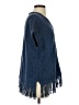Purejill Blue Poncho Size S - photo 4
