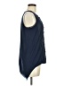 Simply Vera Vera Wang 100% Polyester Blue Sleeveless Blouse Size M - photo 4