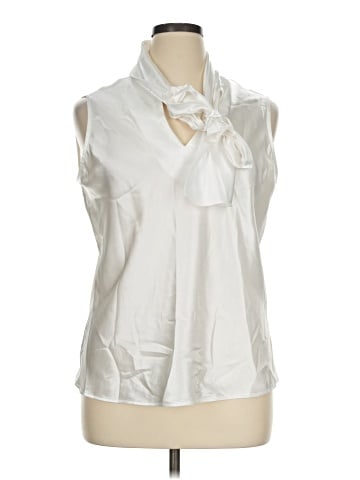 Black Label by Evan Picone Sleeveless Blouse (view 1)