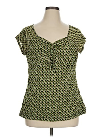 Style&Co Short Sleeve Blouse (view 1)