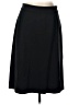 Lands' End Solid Black Formal Skirt Size 10 - photo 1