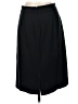 Lands' End Solid Black Formal Skirt Size 10 - photo 2