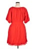 Nine West Solid Red Casual Dress Size XL - photo 2