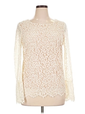 Rose + Olive Long Sleeve Blouse (view 1)