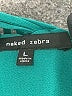 Naked Zebra 100% Polyester Teal Sleeveless Blouse Size L - photo 7