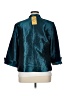 DressBarn Print Teal Blazer Size 16 - photo 2