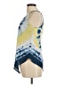 BCX 100% Polyester Blue Sleeveless Top Size M - photo 5