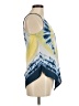 BCX 100% Polyester Blue Sleeveless Top Size M - photo 4