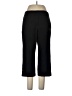Larry Levine Solid Black Dress Pants Size 10 - photo 1