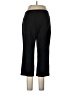 Larry Levine Solid Black Dress Pants Size 10 - photo 2