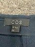 Cos 100% Wool Solid Blue Wool Skirt Size 16 - photo 4