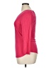 No Boundaries 100% Recycled Polyester Pink 3/4 Sleeve Top Size XL - photo 5