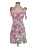 WAYF 100% Rayon Floral Pink Cocktail Dress Size S - photo 1