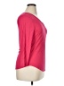 No Boundaries 100% Recycled Polyester Pink 3/4 Sleeve Top Size XL - photo 4