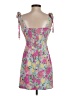 WAYF 100% Rayon Floral Pink Cocktail Dress Size S - photo 2