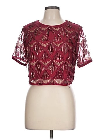 Allegra K Short Sleeve T-Shirt (view 1)