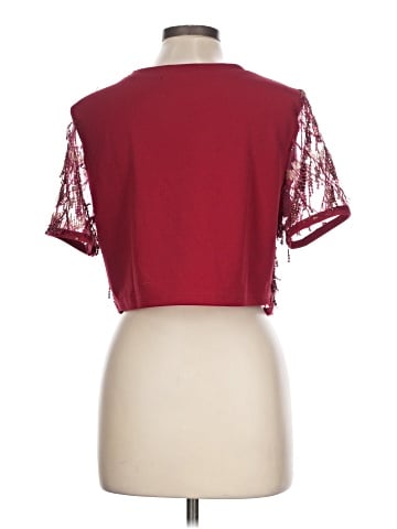 Allegra K Short Sleeve T-Shirt (view 2)