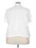 Como Black White Short Sleeve Blouse Size 3X - photo 2