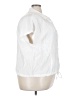 Como Black White Short Sleeve Blouse Size 3X - photo 4