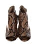 Vince Camuto Animal Print Tan Ankle Boots Size 10 - photo 2