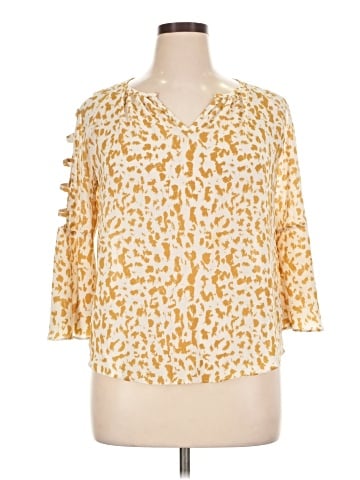 Jennifer Lopez 3/4 Sleeve Blouse (view 1)