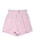 H&M 100% Baumwolle Solid Pink Shorts Size 6 - photo 1