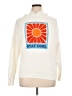 Sandro 100% Cotton White Sweatshirt Size XL - photo 1