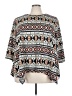 Green Envelope Ivory Poncho Size 3X - photo 1