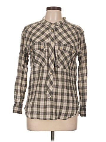 Étoile Isabel Marant Long Sleeve Button-Down Shirt (view 1)
