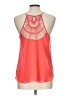 E&M Collection 100% Polyester Orange Sleeveless Blouse Size L - photo 2