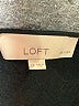 Ann Taylor LOFT Black Short Sleeve Top Size Lg Petite - photo 7