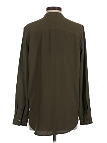 Equipment Long Sleeve Blouse (view 2)