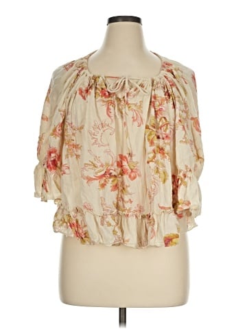 Denim & Supply Ralph Lauren Short Sleeve Blouse (view 1)