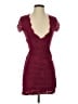 Nightcap Hearts Burgundy Cocktail Dress Size XS (1) - photo 1