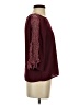 Miami 100% Polyester Burgundy 3/4 Sleeve Top Size XS - photo 4