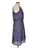 41Hawthorn 100% Polyester Print Blue Casual Dress Size L - photo 4
