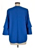 Tibi Solid Blue 3/4 Sleeve Blouse Size 6 - photo 2