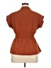 Monteau Brown Short Sleeve Top Size XL - photo 2