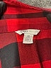 Cato 100% Rayon Plaid Red 3/4 Sleeve Button-Down Shirt Size XL - photo 7
