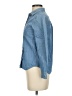 Point Sur 100% Cotton Blue Long Sleeve Button-Down Shirt Size 00 - photo 5