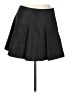 J.Crew 100% Polyester Solid Black Casual Skirt Size 10 - photo 1