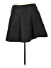 J.Crew 100% Polyester Solid Black Casual Skirt Size 10 - photo 2