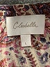 Cleobella Paisley Burgundy Long Sleeve Blouse Size L - photo 7