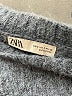 Zara Gray Pullover Sweater Size S - photo 7