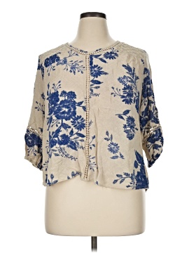 John Paul Richard 3/4 Sleeve Blouse