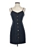 Sequin Hearts Blue Casual Dress Size XS - photo 1