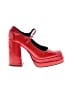 Wild Pair Red Heels Size 8 1/2 - photo 1