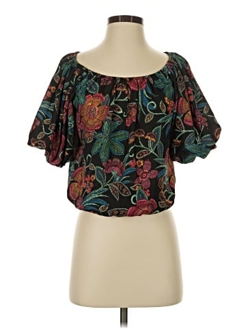 Flying Tomato Short Sleeve Blouse (view 1)