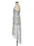 Roxy Paisley Gray Casual Dress Size M - photo 5