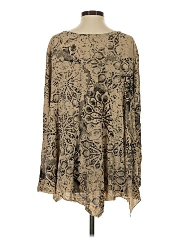 Peruvian Connection Long Sleeve Blouse (view 2)